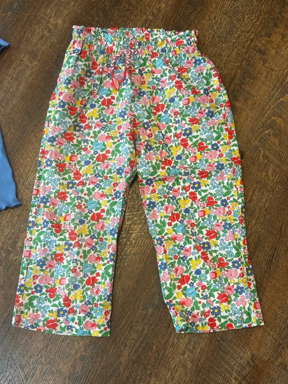 Mini Boden Floral Capri Pants & Art Class Shirt 8Y